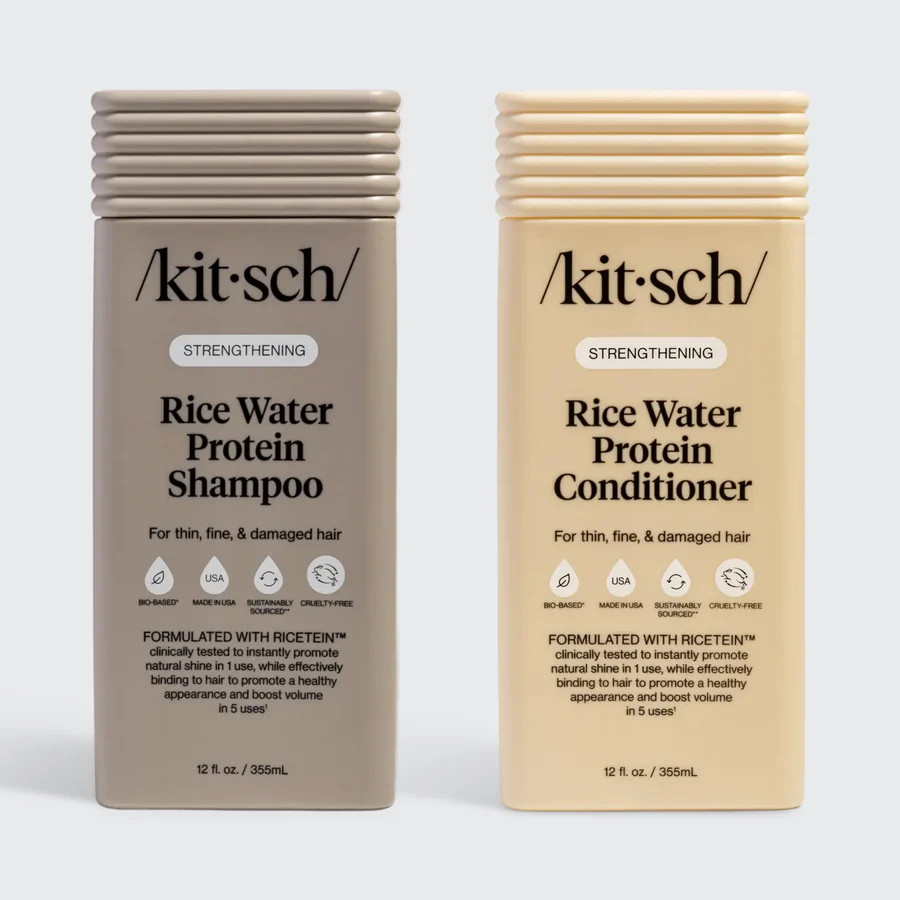 Strengthening Rice Water Shampoo & Conditioner Combo | Kitsch