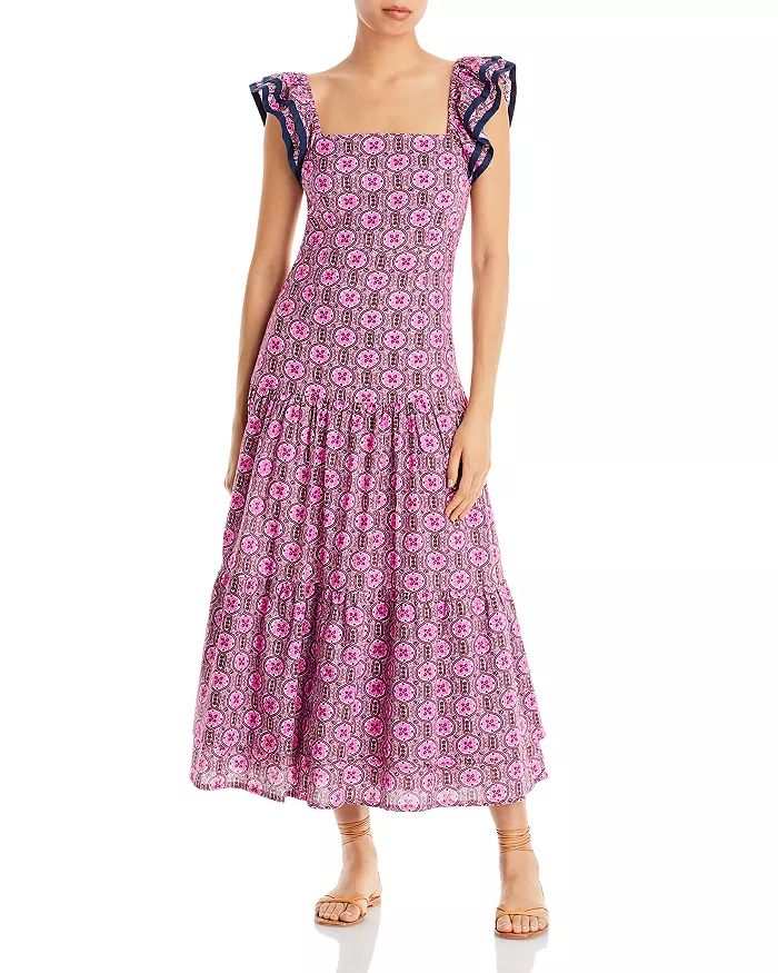 Pippa Printed Cotton Midi Dress | Bloomingdale's (US)