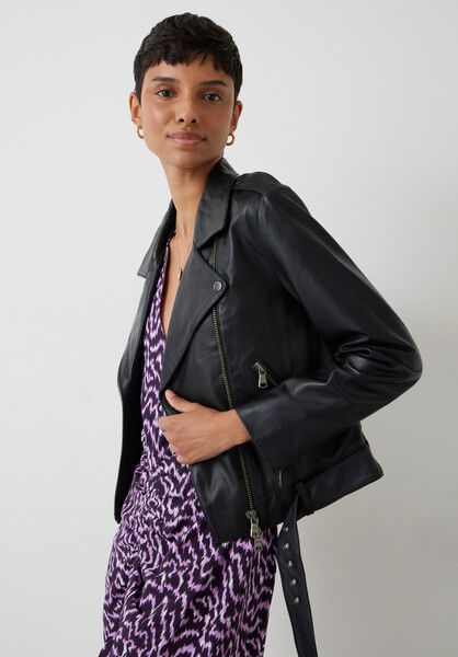 Opal Leather Jacket | Hush UK