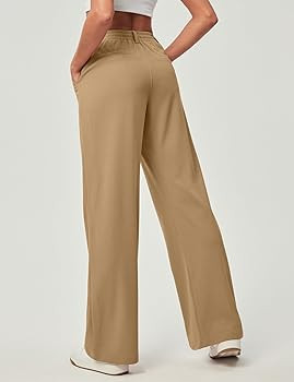 Ewedoos Wide Leg Pants Woman Stretchy Work Dress Pants Women Trendy 2026 Business Casual Outfits ... | Amazon (US)