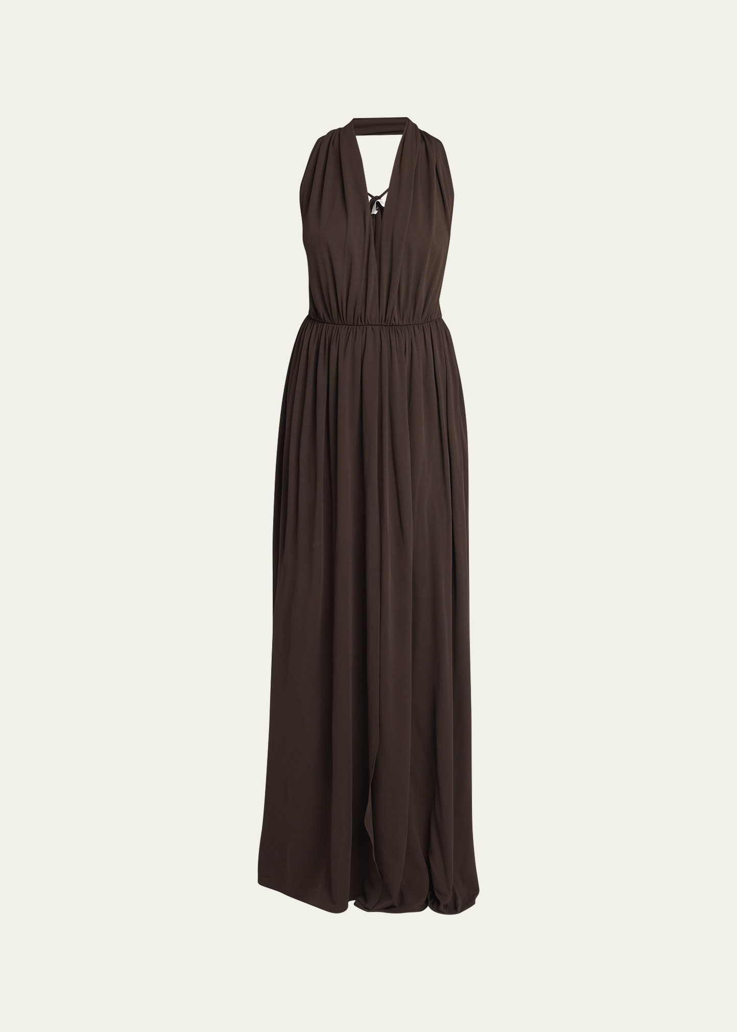 THE ROW Pharao Long Crisscross Back Dress | Bergdorf Goodman