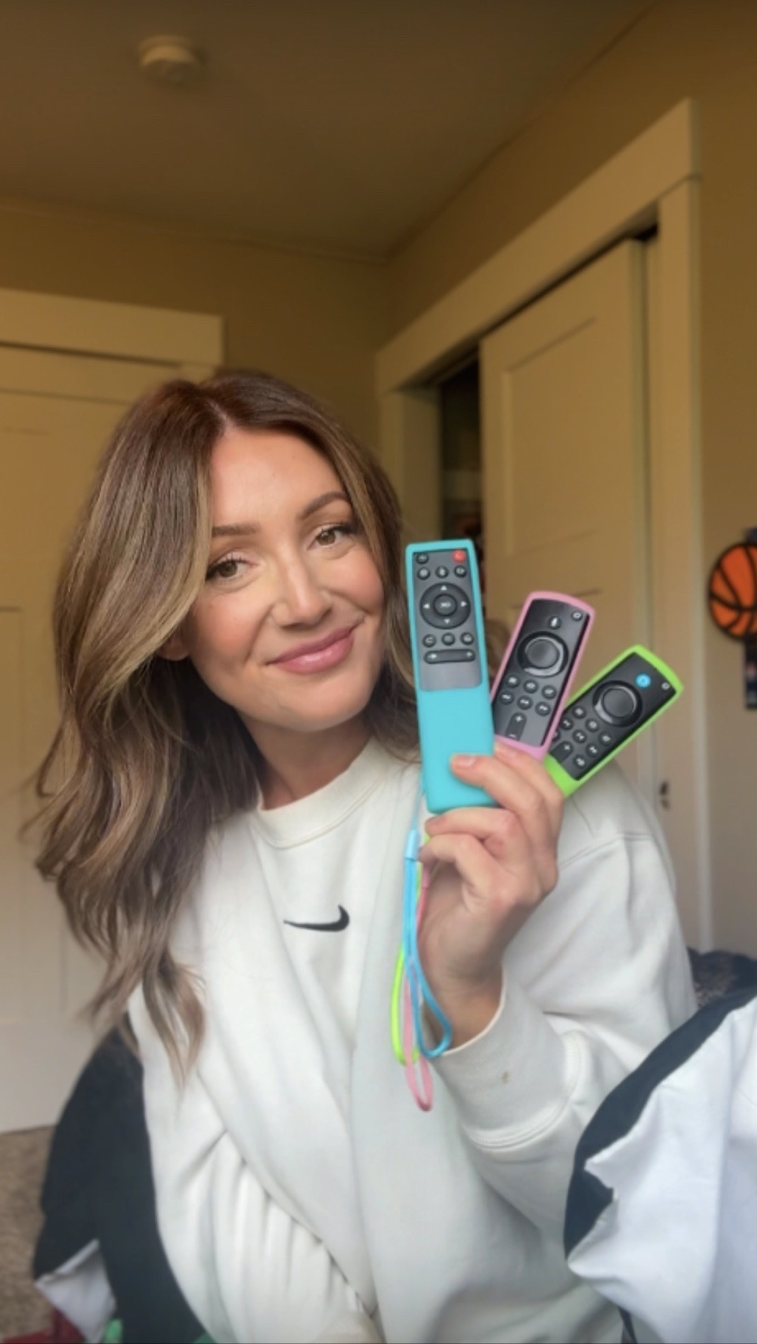 💚🩷🩵 They come in a 3 pack and will fit many different remotes. Florescent and glow in the dark options make it easy to find your remote even in the darkest hiding spots! How have I not seen these sooner?!

#LTKHome