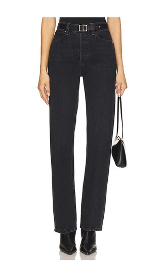 Vertical Straight Leg Jeans in Death Valley | Revolve Clothing (Global)