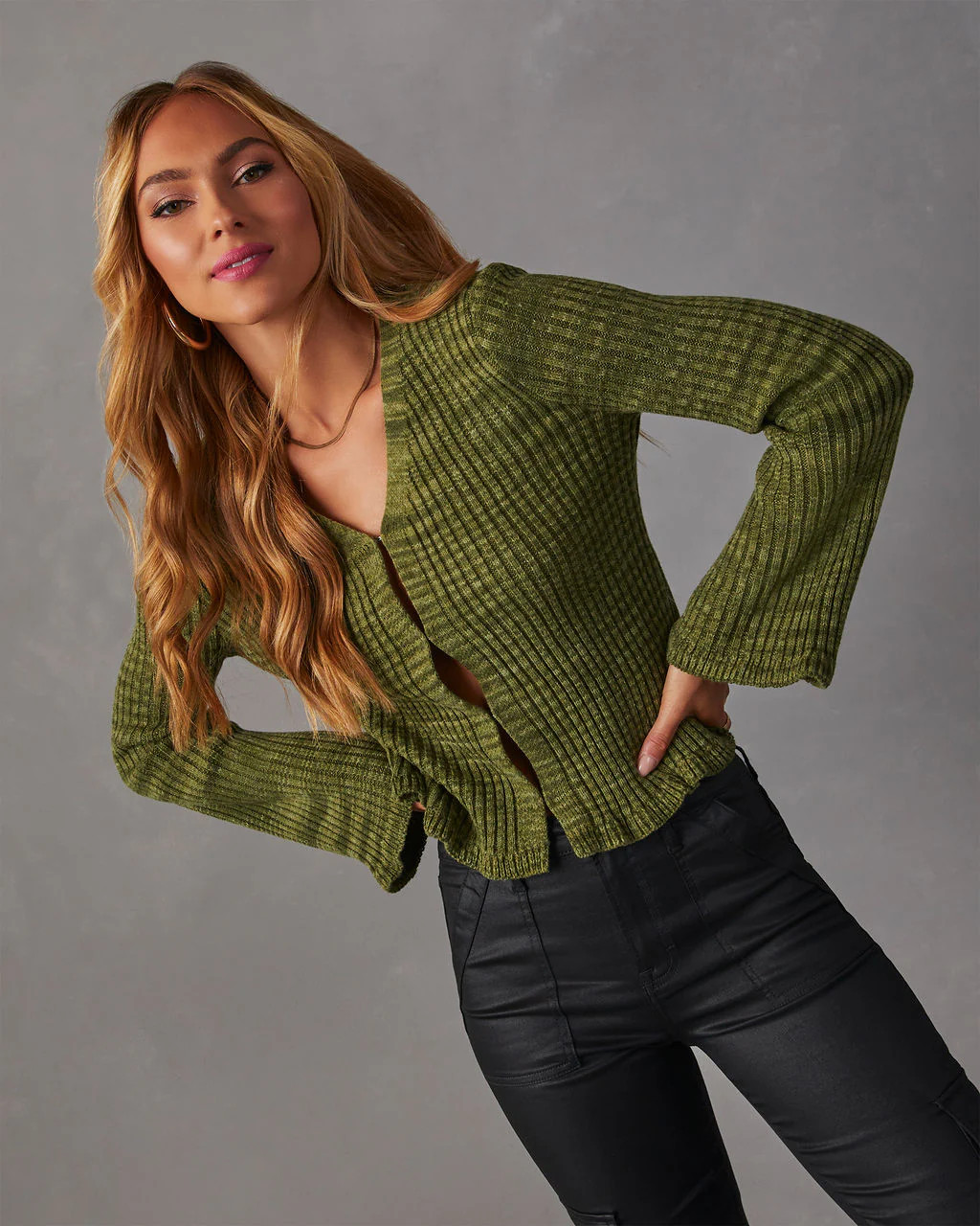 Melody Hook & Eye Knit Cardigan | VICI