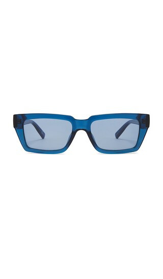 Le Specs Nocturnal Habit Sunglasses in Blue. | Revolve Clothing (Global)