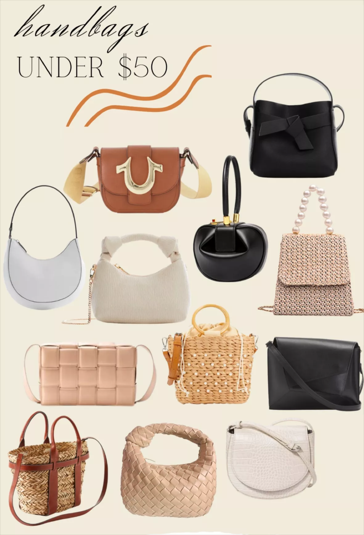 Affordable and Cute Cross-Body Handbags for Spring and Summer