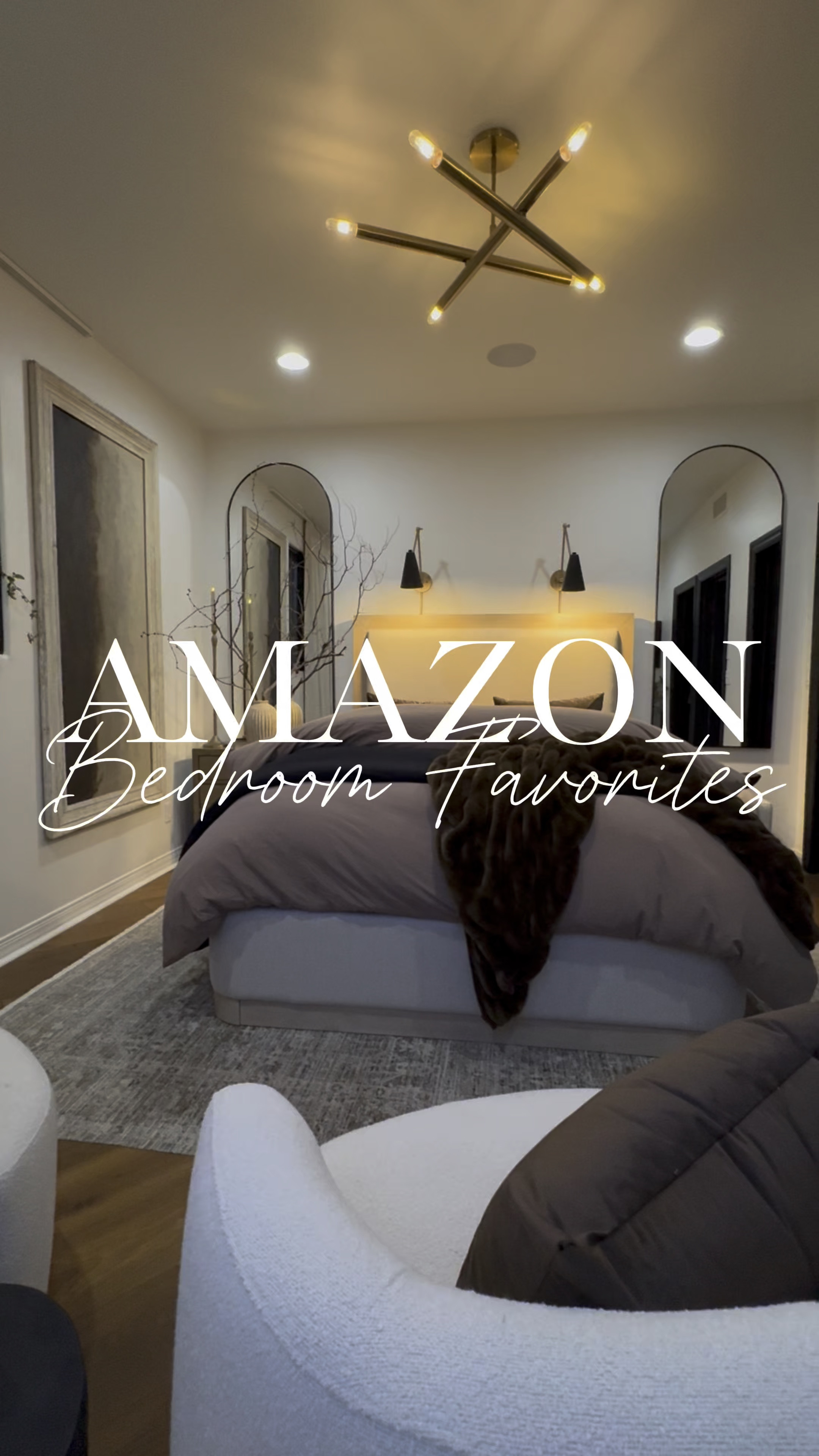 Amazon Bedroom Favorites. 🤩

I love this bedroom. The bedding really makes this space feel and look so luxurious. The mirrors make the space appear larger. The rug is beautiful and high quality. 

#amazonhome
#bedroomdecor #bedroominspo #amazonbedding #amazonbedroom #amazonfinds #neutralbedroom @amazon.com #founditonamazon #ad

#LTKHome #LTKFindsUnder100 #LTKFindsUnder50