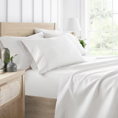 Solid 6 Piece Sheet Set - Ultra Soft, Easy Care - Becky Cameron (Extra Pillow Cases!) | Target