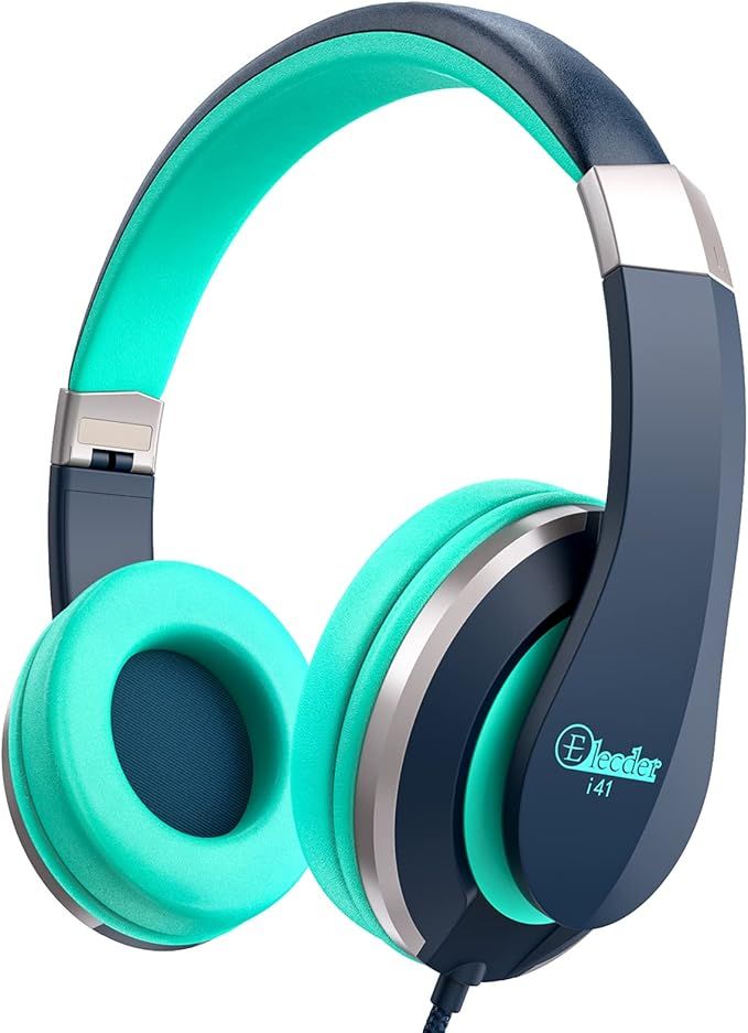 ELECDER Kids Headphones i41 Headphones for Kids Children Girls Boys Teens Foldable Adjustable On ... | Amazon (US)
