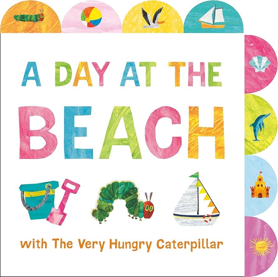A Day at the Beach with The Very Hungry Caterpillar: A Tabbed Board Book | Amazon (US)
