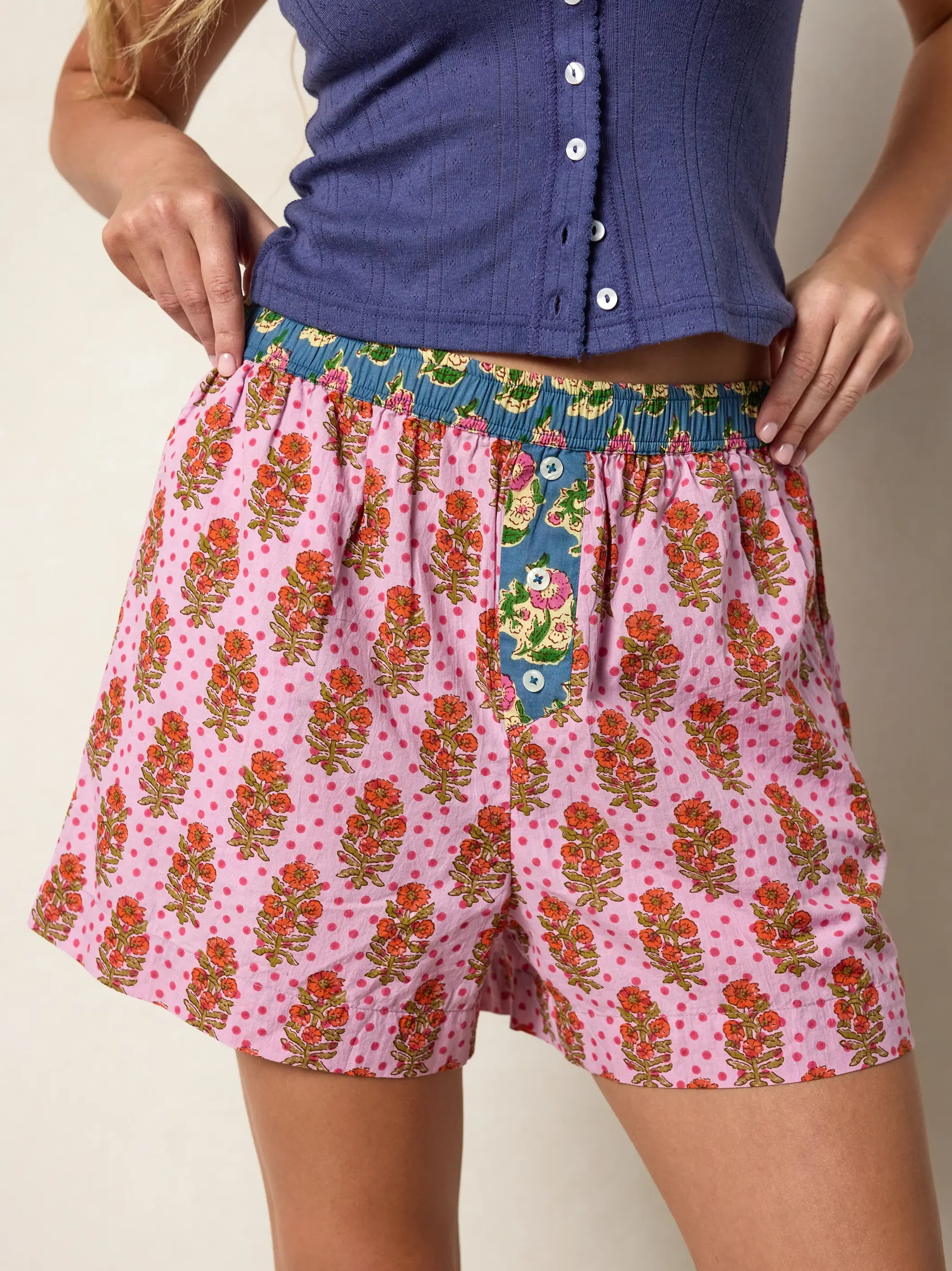 Dream On Cotton Boxer Shorts | Natural Life