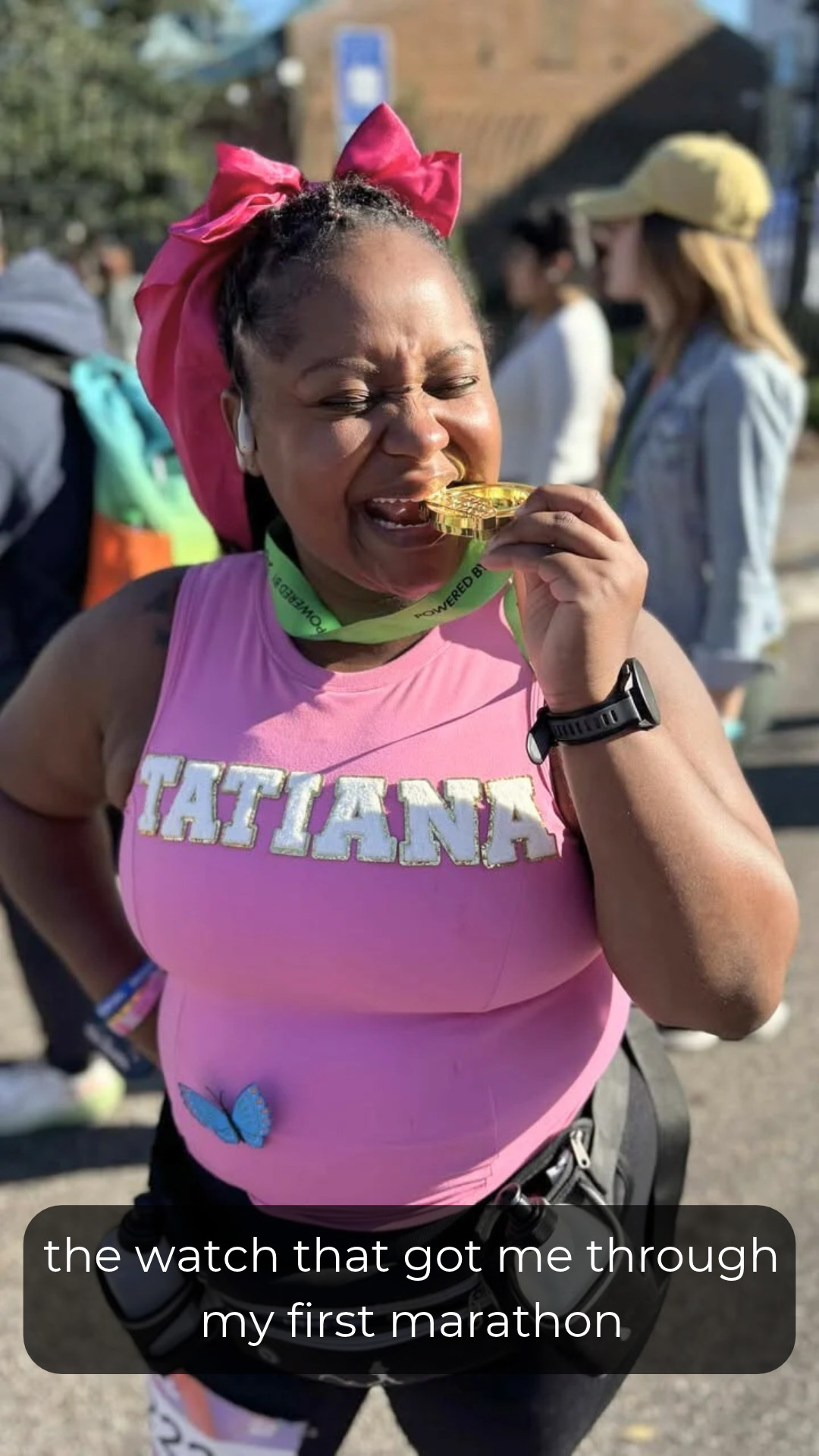 This Garmin was with me for SO many miles, including my first marathon! I’ve since upgraded my watch, but the Garmin 165 was my trusty running companion for a long time. 

And it’s on a limited-time deal right now! 

 #LTKfitnessgoals #LTKActive #LTKMidsize