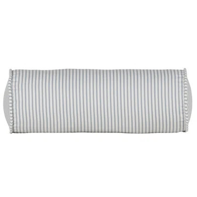 Birch Lane Polo Stripe Calypso Piped Bolster Pillow | Wayfair North America
