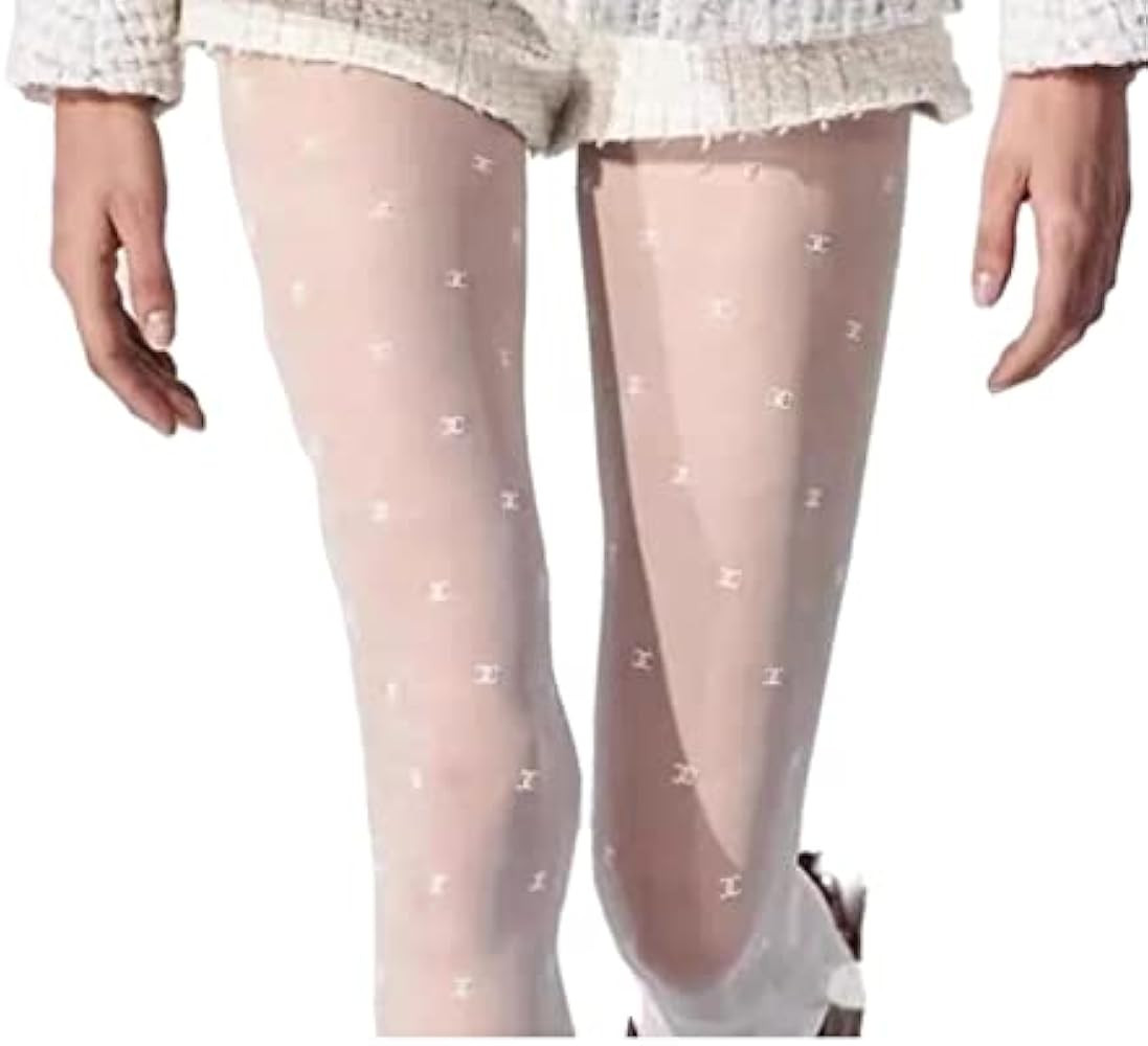 Double Letter CC Transparent Slim Pantyhose Fishnet Stockings Sexy Stockings Pantyhose Party Club... | Amazon (US)