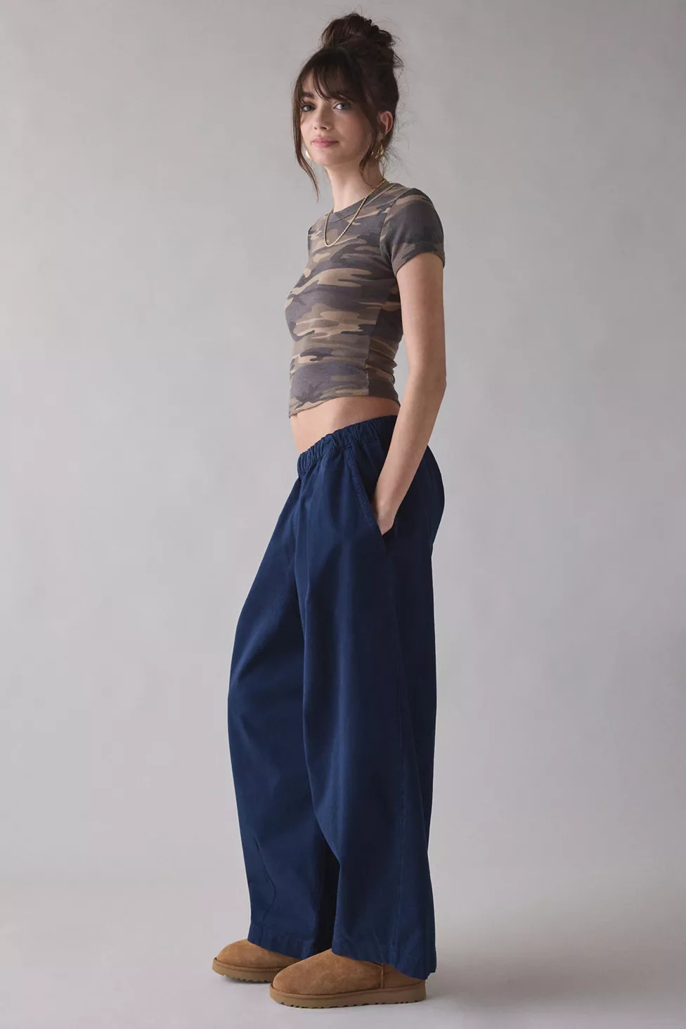 BDG Bobbi Baggy Pull-On Pants | Urban Outfitters (US and RoW)