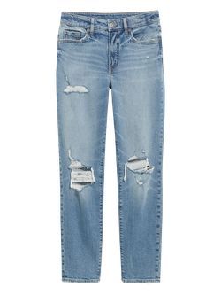 High-Waisted OG Straight Ripped Jeans for Women | Old Navy (US)