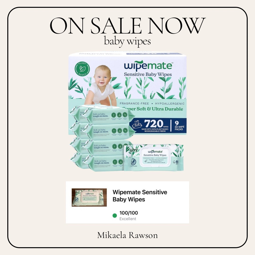 ON SALE NOW!! Non toxic baby wipes!! This deal is so good, I bought three! 

#LTKBaby #LTKSaleAlert #LTKBump