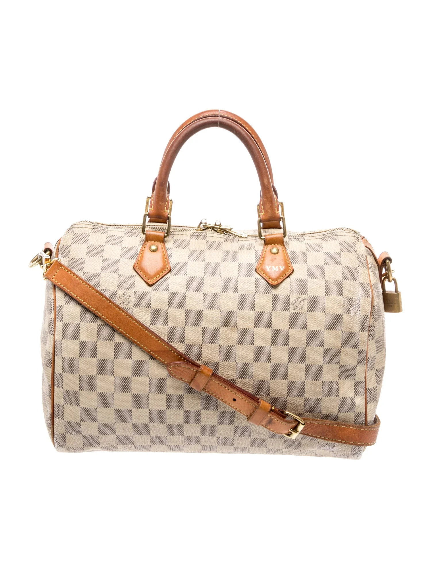 Louis Vuitton Damier Azur Speedy Bandouliere 30 - Neutrals Handle Bags, Handbags - LOU1231233 | T... | The RealReal