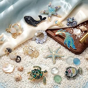 12 Pcs Women Brooches Bulk Set Rhinestone Pin Crystal Vintage Brooch Retro Pin Women Girls Gifts ... | Amazon (US)