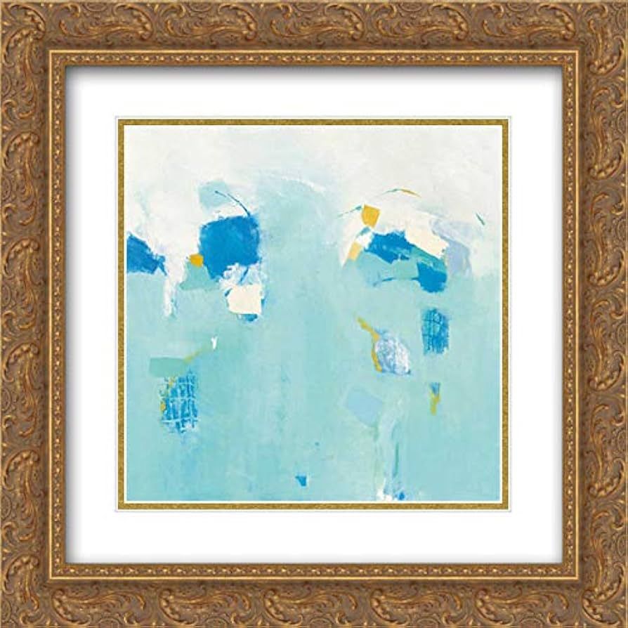 Adams, Phyllis 15x15 Gold Ornate Framed and Double Matted Museum Art Print Titled Splash | Amazon (US)