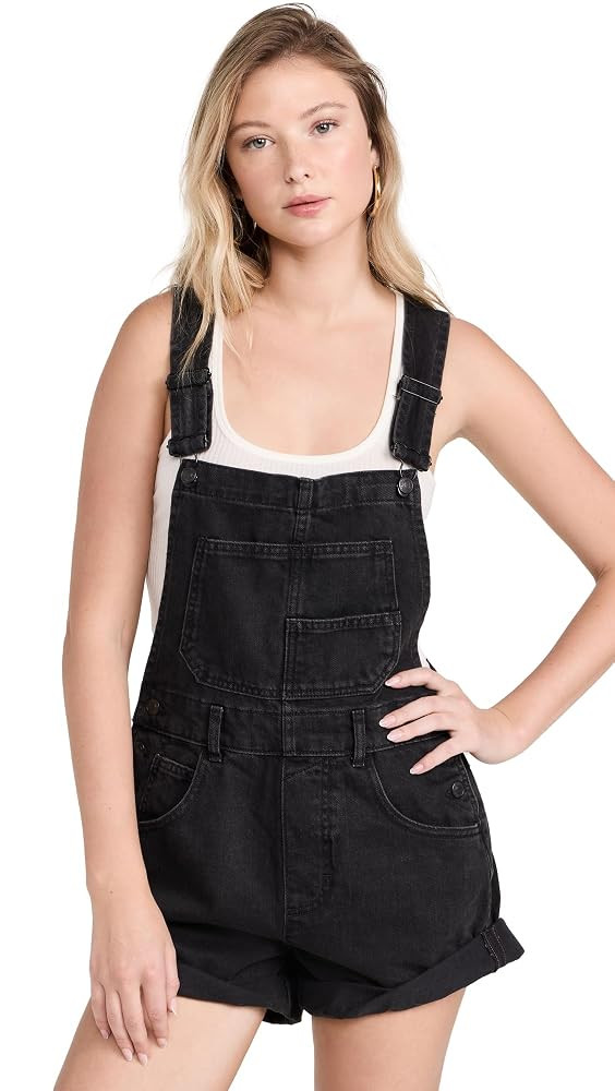 Free People Women's Ziggy Shortalls | Amazon (US)
