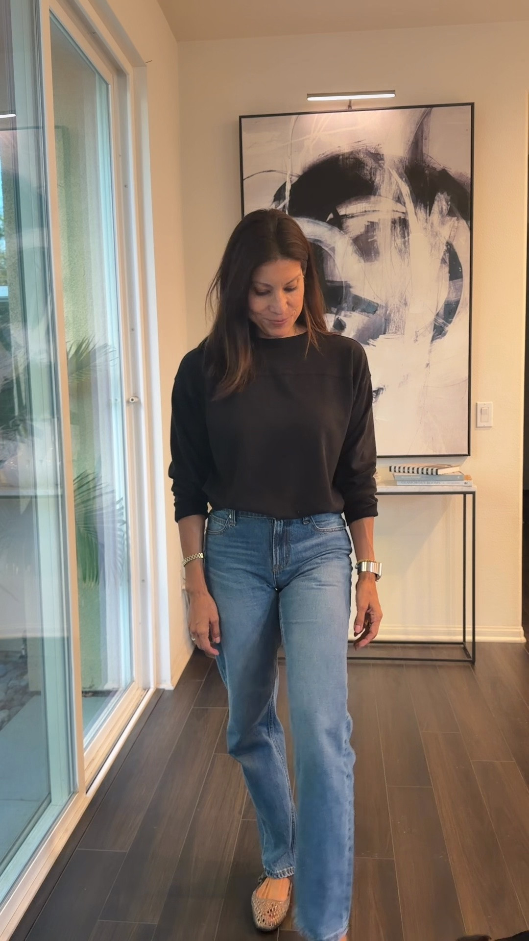 The tee to carry you through fall!

@target wearing xs 
Gap jeans wearing 25