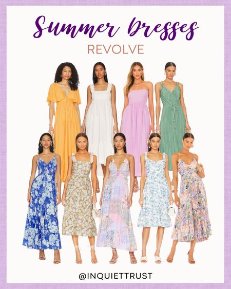 Check out this collection of chic and flowy summer dresses!

#vacationstyle #floraldress #outfitinspo #maxidress #mididress

#LTKstyletip #LTKU #LTKSeasonal
