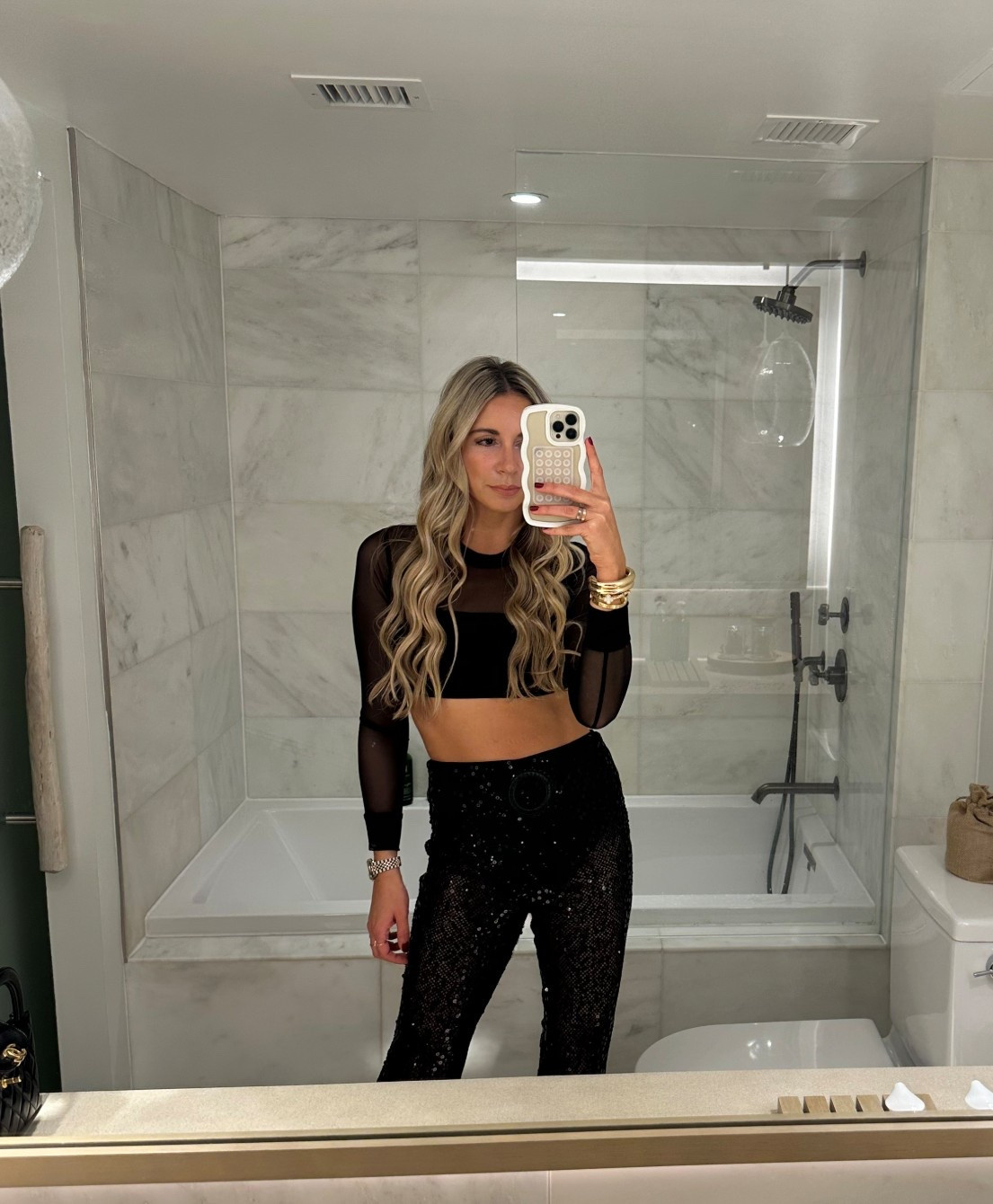 Before I blow dry these are my go-to products 