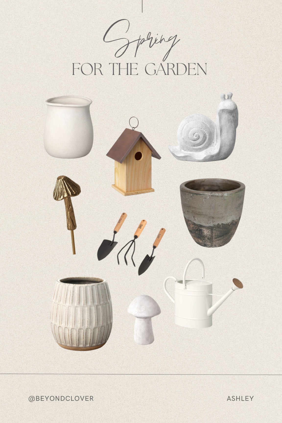 spring, spring cleaning, garden, springtime, garden tools, garden pots, planting pots, watering can, neutrals, earthy tones, neutral home, calm, spring fever, 2023, gardening, landscape, homegrown, horticulture, garden style, spring fashion

#LTKSeasonal #LTKunder50 #LTKhome