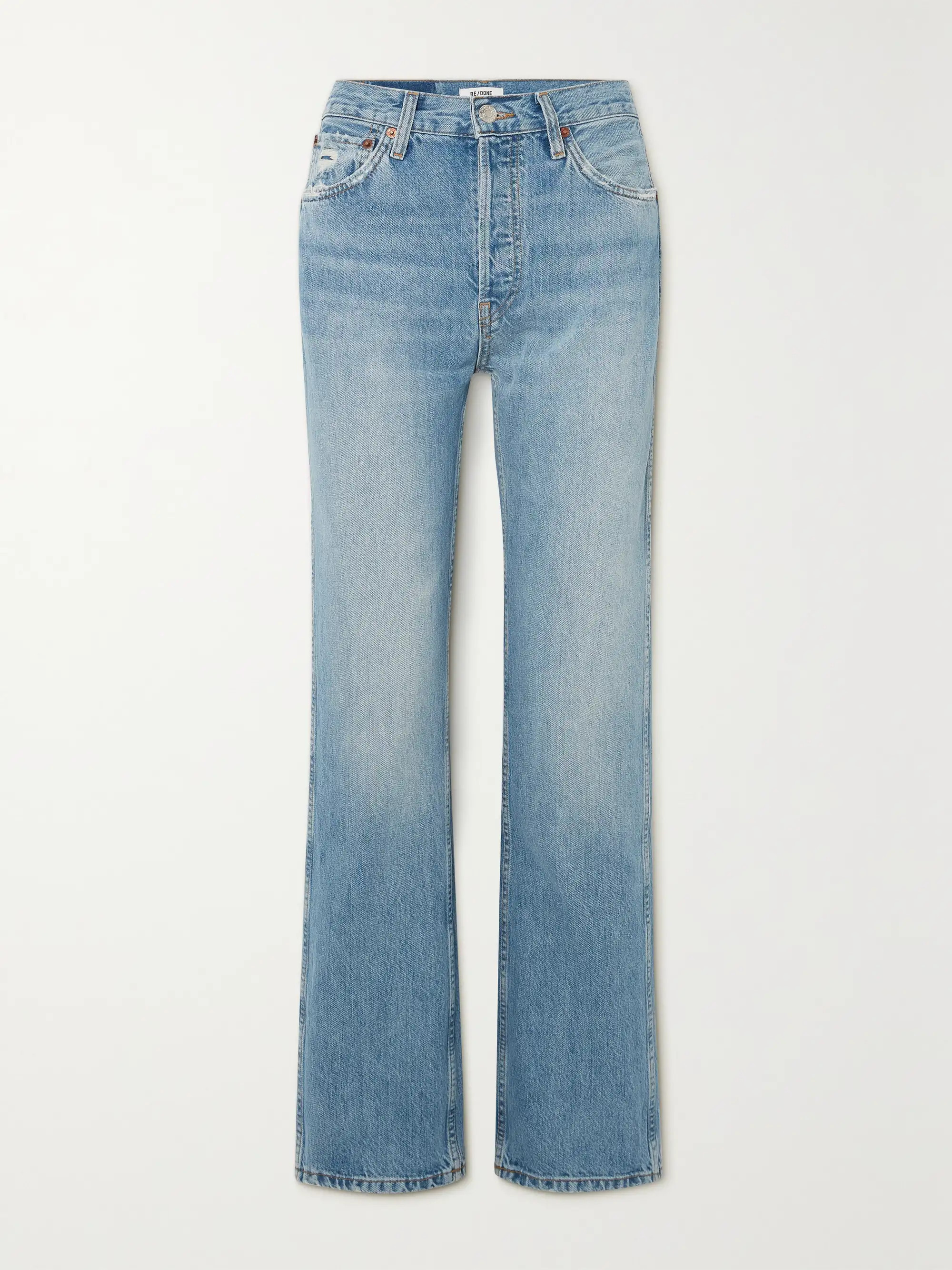 90s Loose high-rise straight-leg jeans | NET-A-PORTER (US)