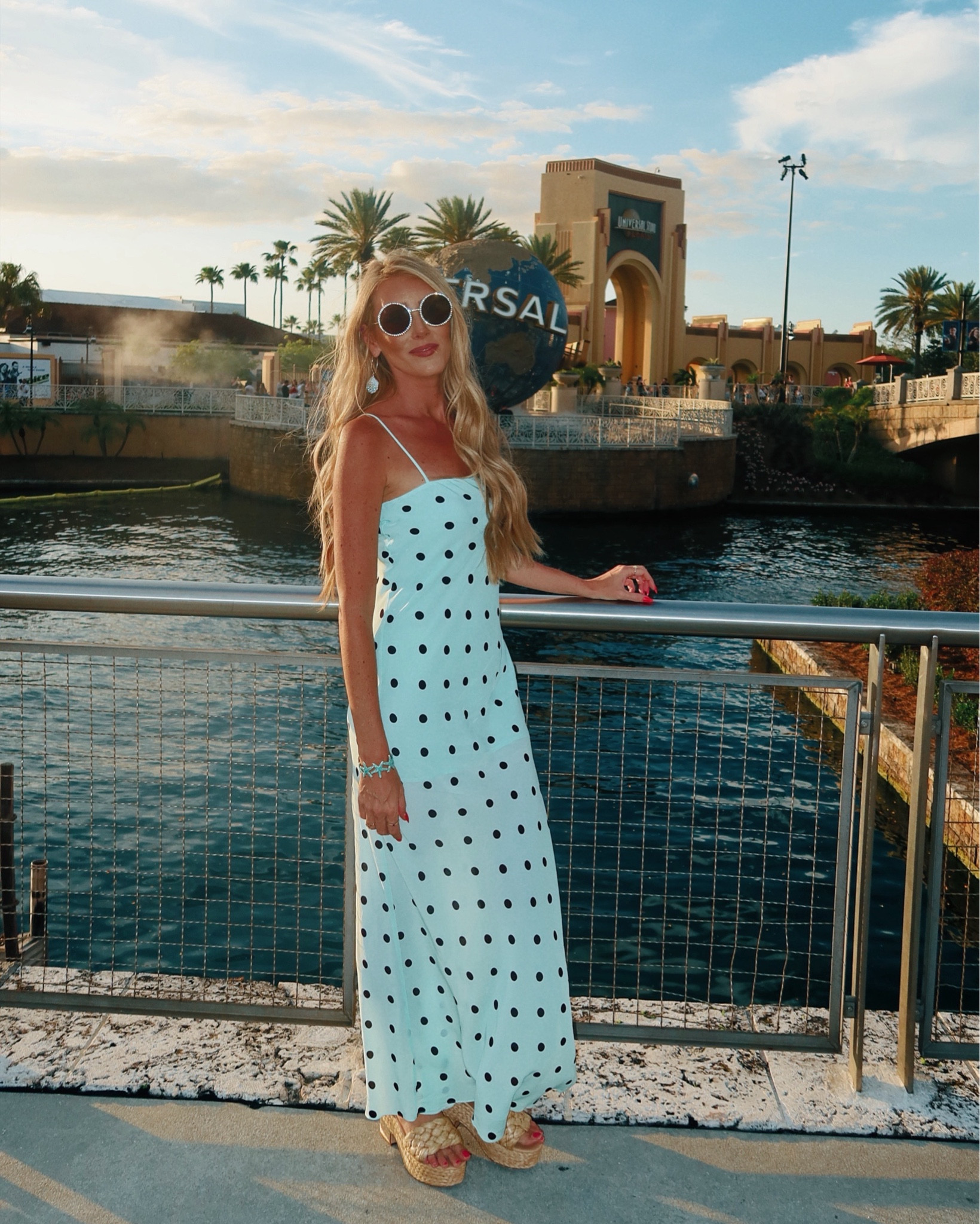 The prettiest dress ever. Polka dots are having their moment and this dress has it all! Maxi dress, sheer summer wedding guest perfect! 

#LTKWedding #LTKTravel #LTKTall