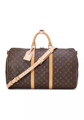 What Goes Around Comes Around Women Louis Vuitton Monogram Keepall Bandouliere 50 Bag - Final Sale,  | Belk