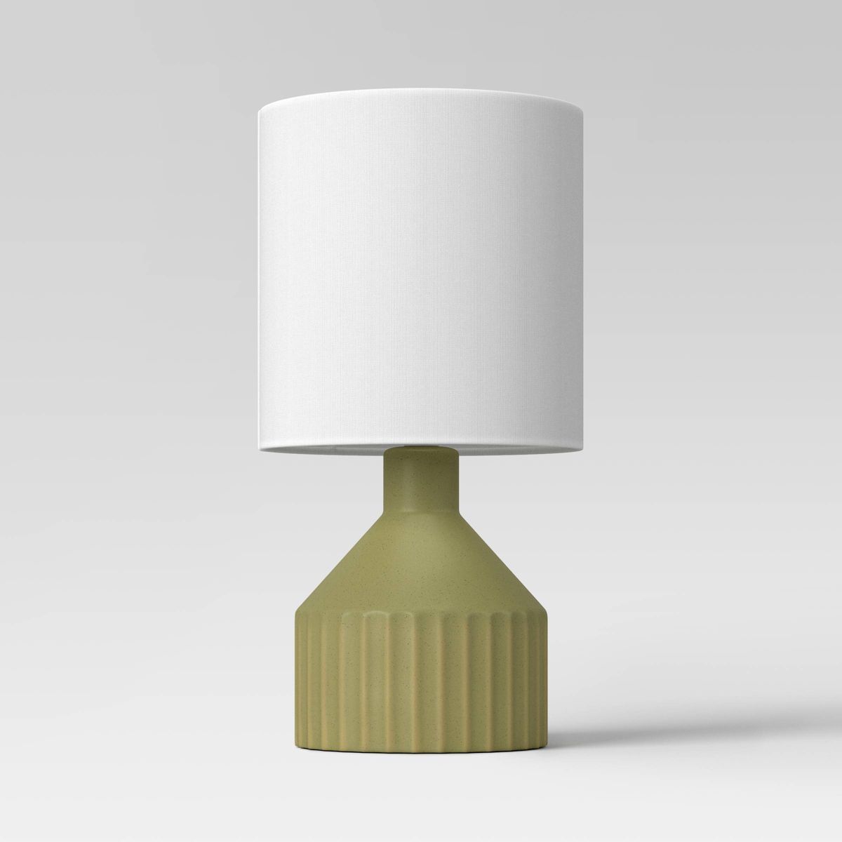 Ribbed Ceramic Mini Table Lamp Green - Threshold™ | Target