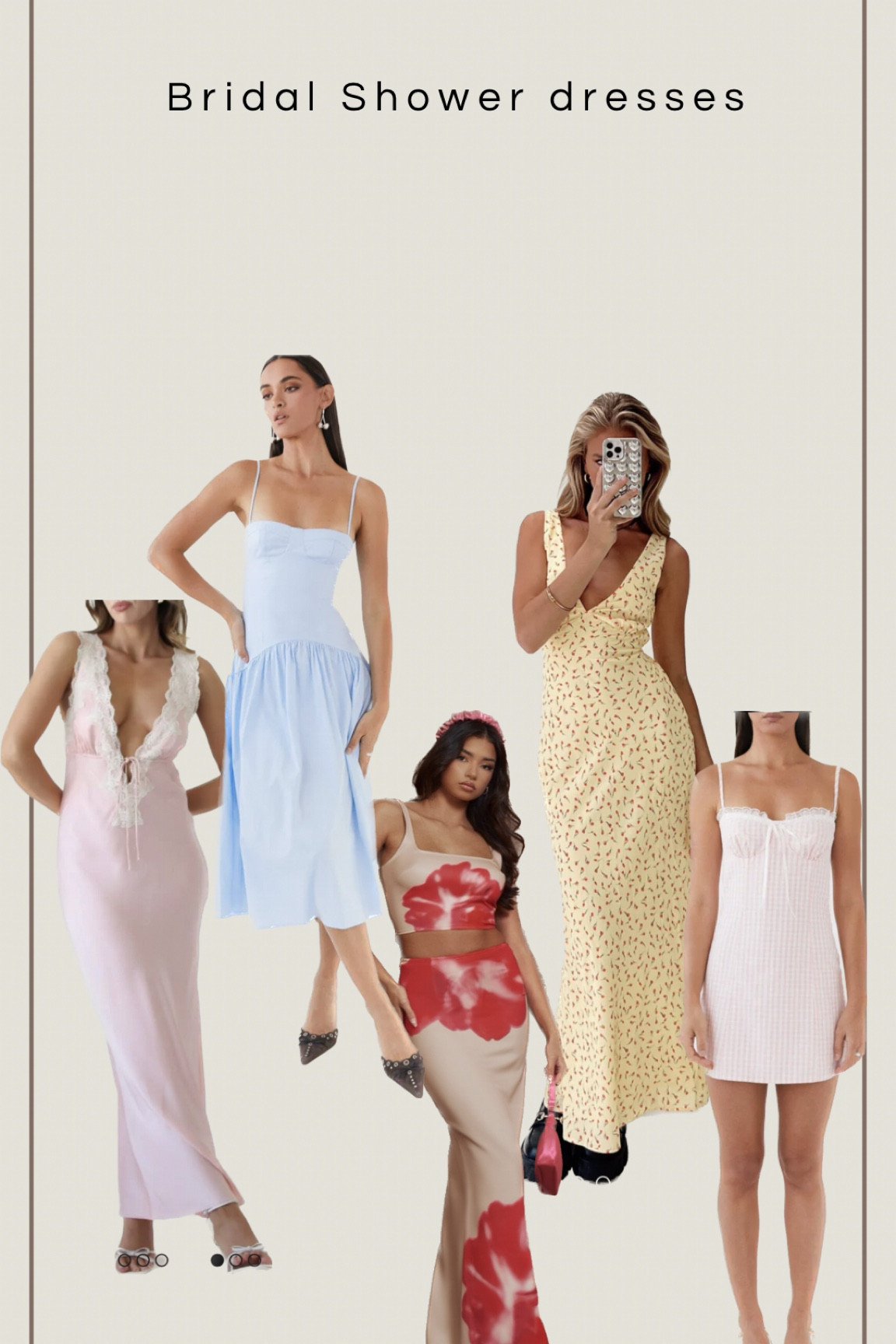 Bridal shower dresses 