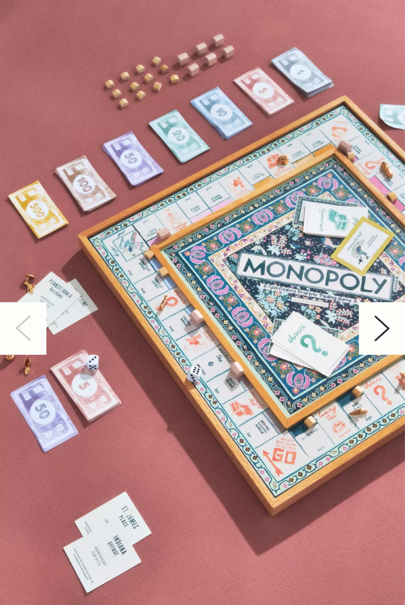 Prettiest monopoly set, game night, best gifts for homebody 

#LTKGiftGuide #LTKCyberWeek #LTKHoliday