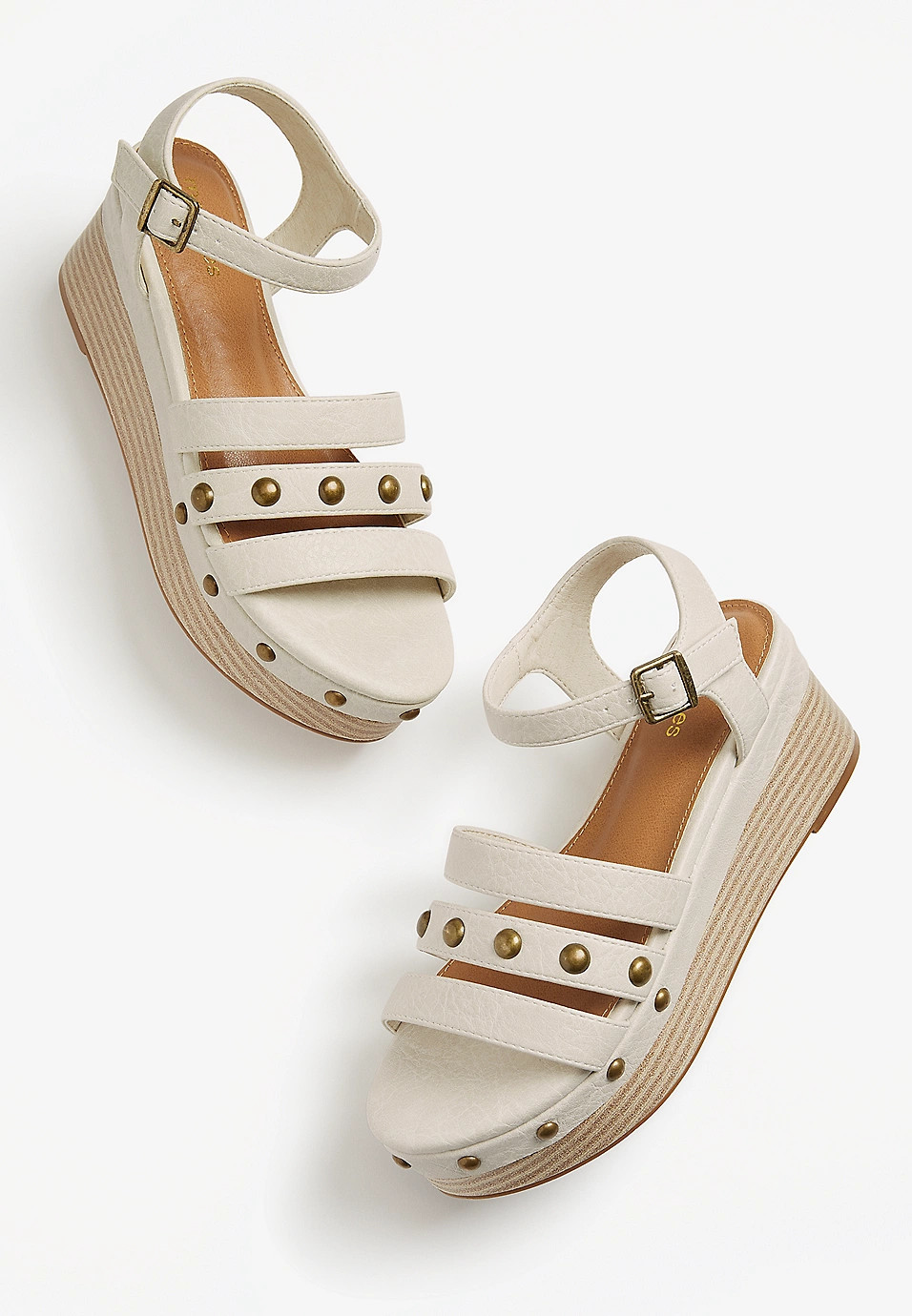 Polly Studded Flatform | Maurices