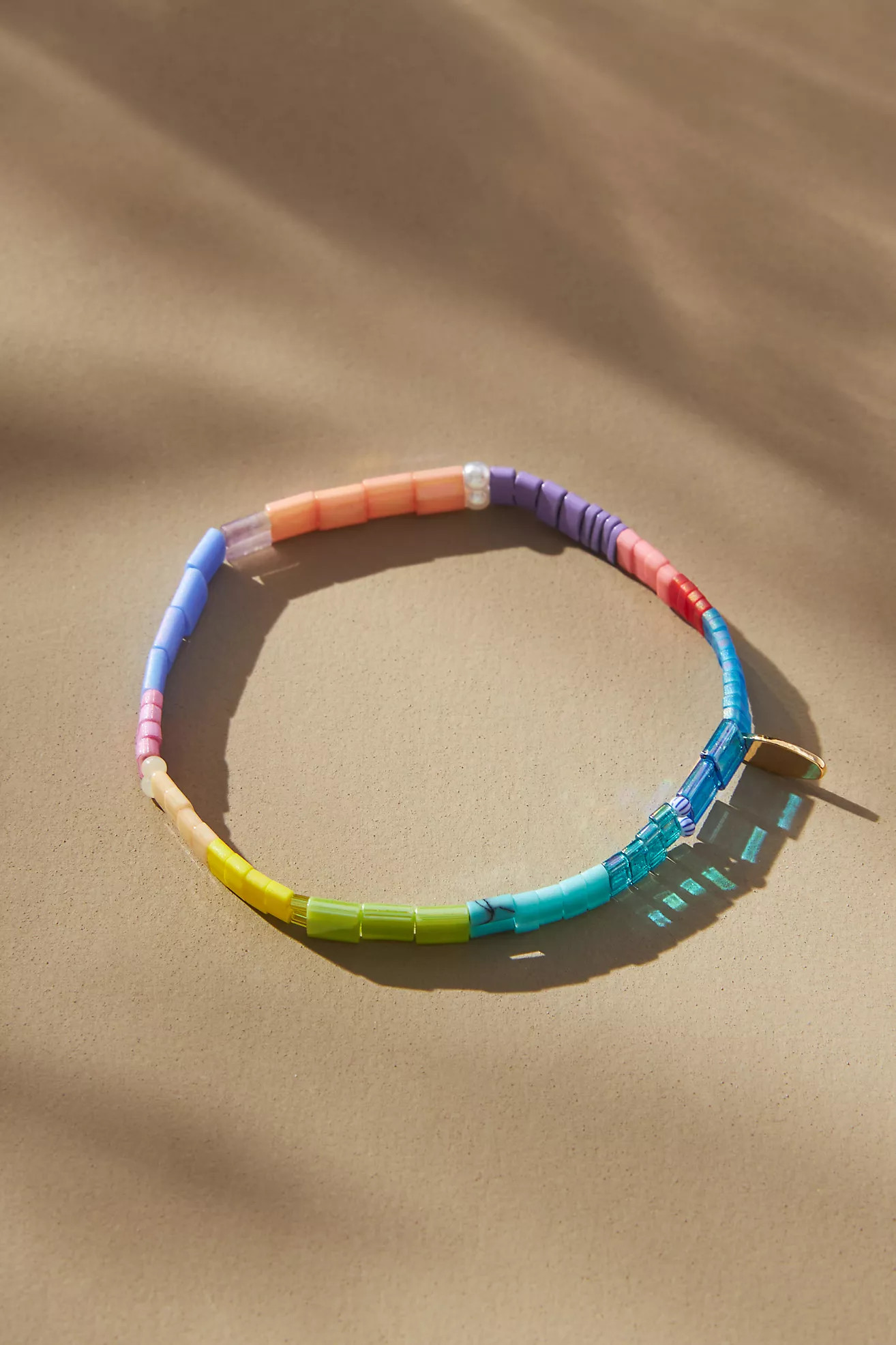 Beaded Chicklet Bracelet | Anthropologie (US)