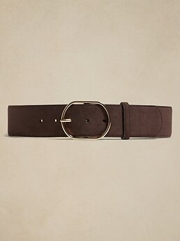 FAUX SUEDE OVAL BUCKLE BELT
$80.00
Now $48.00
Color Selector


 | Banana Republic Factory