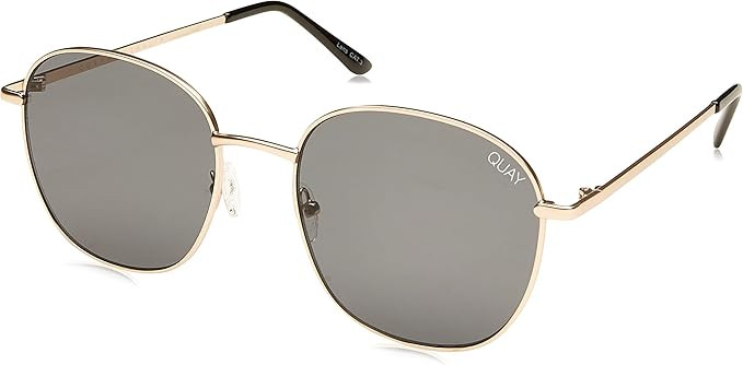 Quay Australia JEZABELL Women's Sunglasses Minimal Round Sunnies | Amazon (US)
