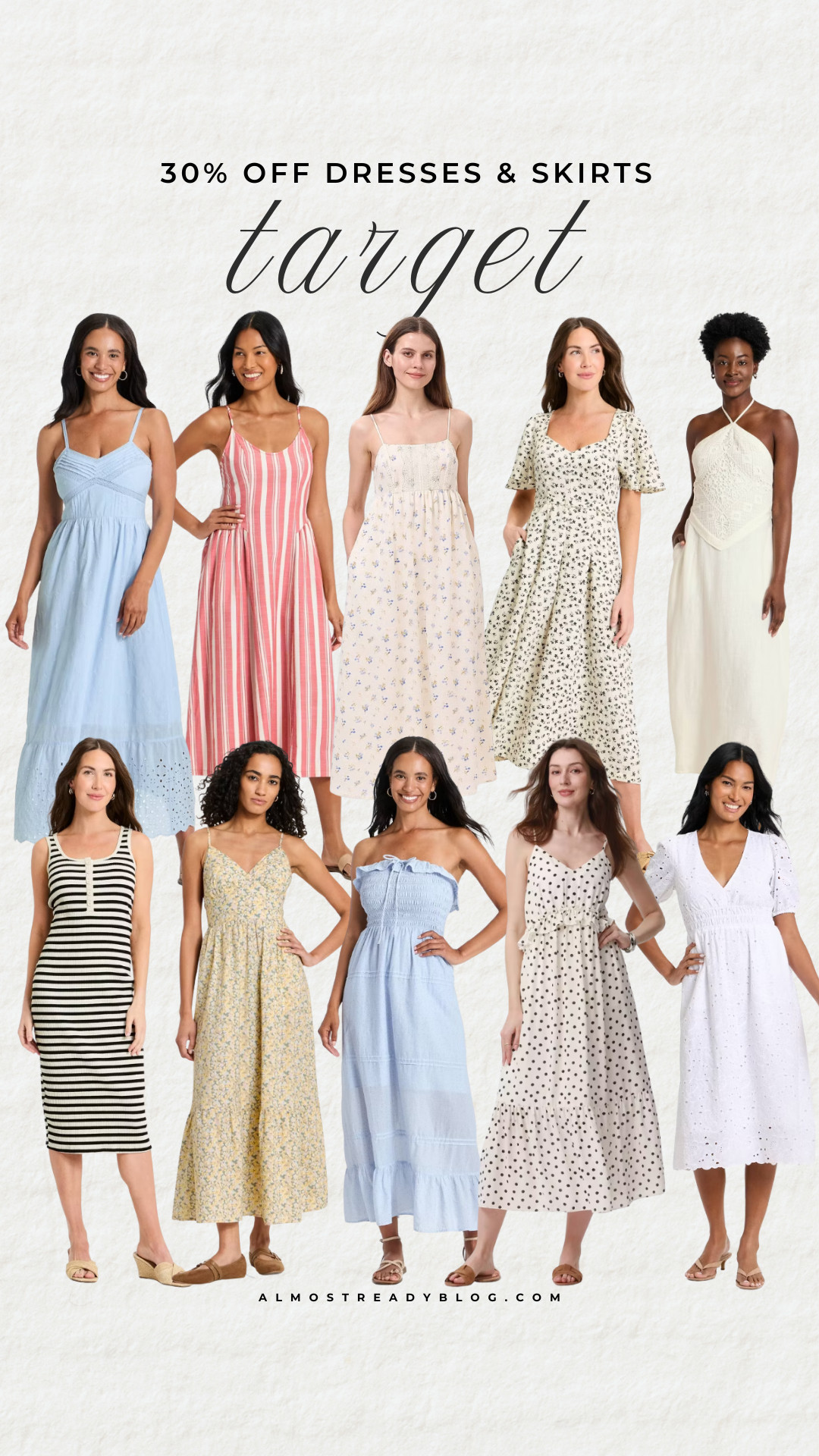 Target 30% off dresses & skirts.

white dress, midi dress, summer dress, family pictures, maxi dress, casual dress, vacation dress, amanda west, almostreadyblog

#LTKOver40 #LTKSaleAlert