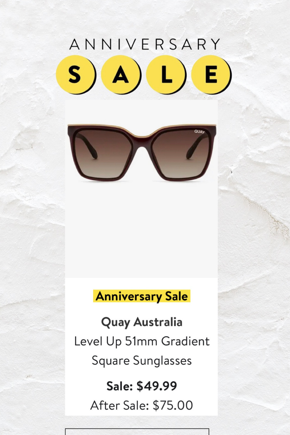 Quay sunglasses, nsale finds 

#LTKxNSale