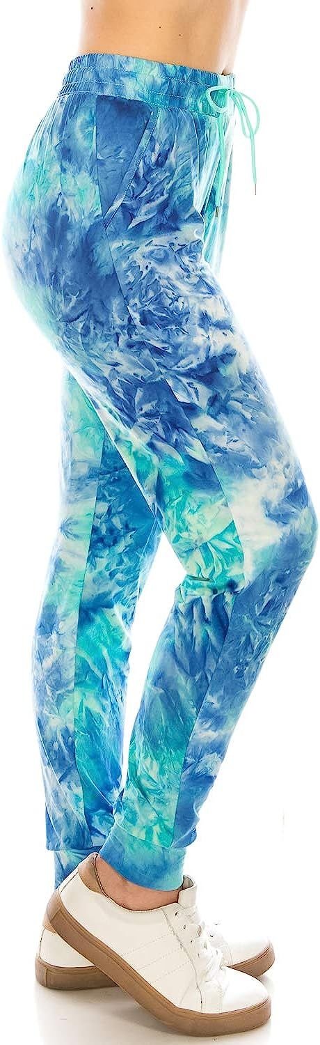 Leggings Depot Premium Women's Joggers Popular Print High Waist Track Pants(S-XL) BAT3TD | Amazon (US)