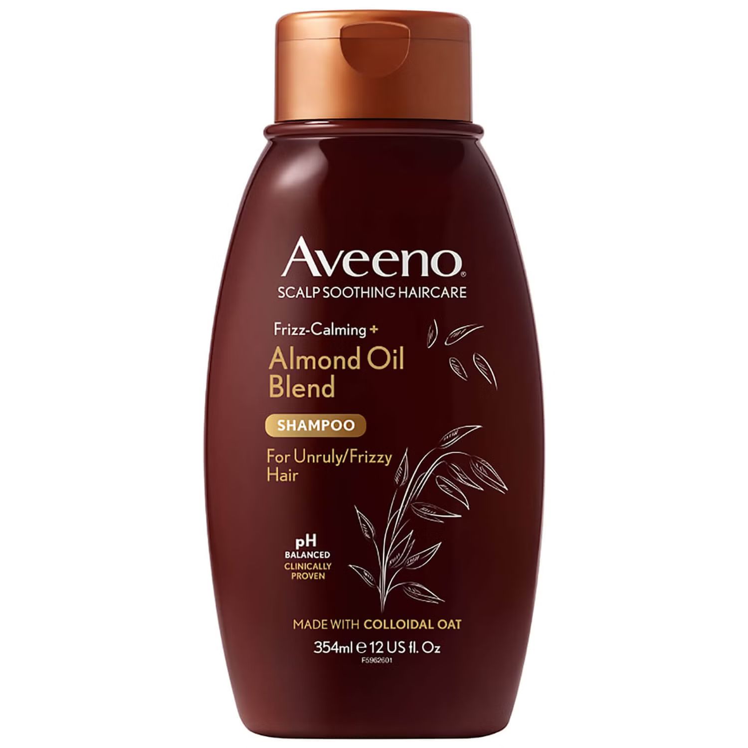 Aveeno Scalp Soothing Haircare Frizz Calming Almond Oil Blend Shampoo 354ml | Look Fantastic (ROW)