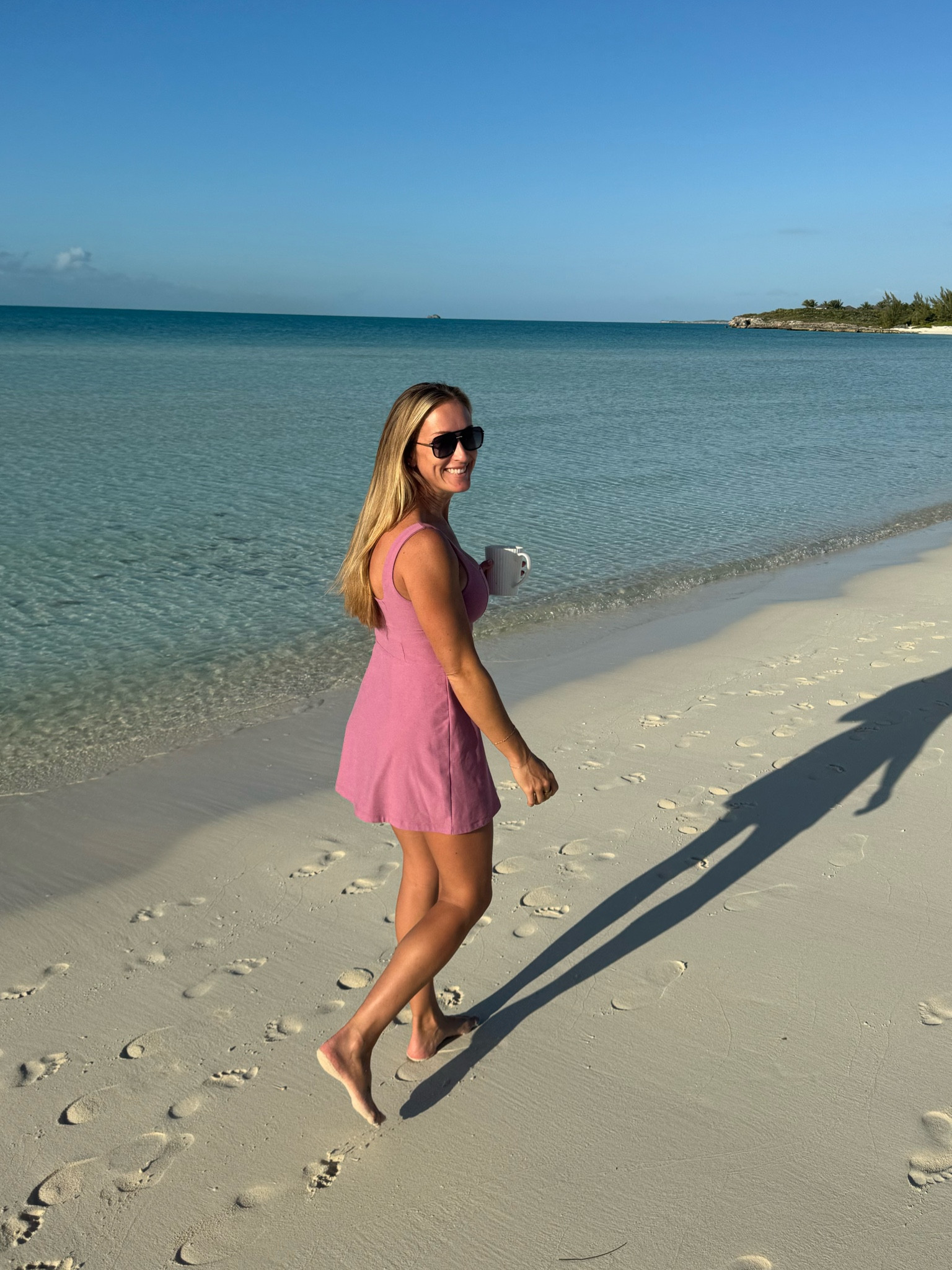 Love this for a super easy outfit to pack! Beyond Yoga is the best  Light, cute, and perfect for the beach vacay! Also my sunglasses from Amazon make me worry free at the beach. 

#LTKTravel #LTKActive #LTKStyleTip