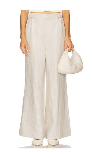REVOLVE x JJ Wide-Leg Pants in Light Grey. - size M | Revolve Clothing (Global)