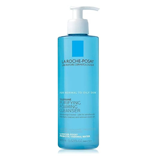 La Roche-Posay Toleriane Purifying Foaming Facial Cleanser, Niacinamide + Ceramides + Prebiotic T... | Amazon (US)