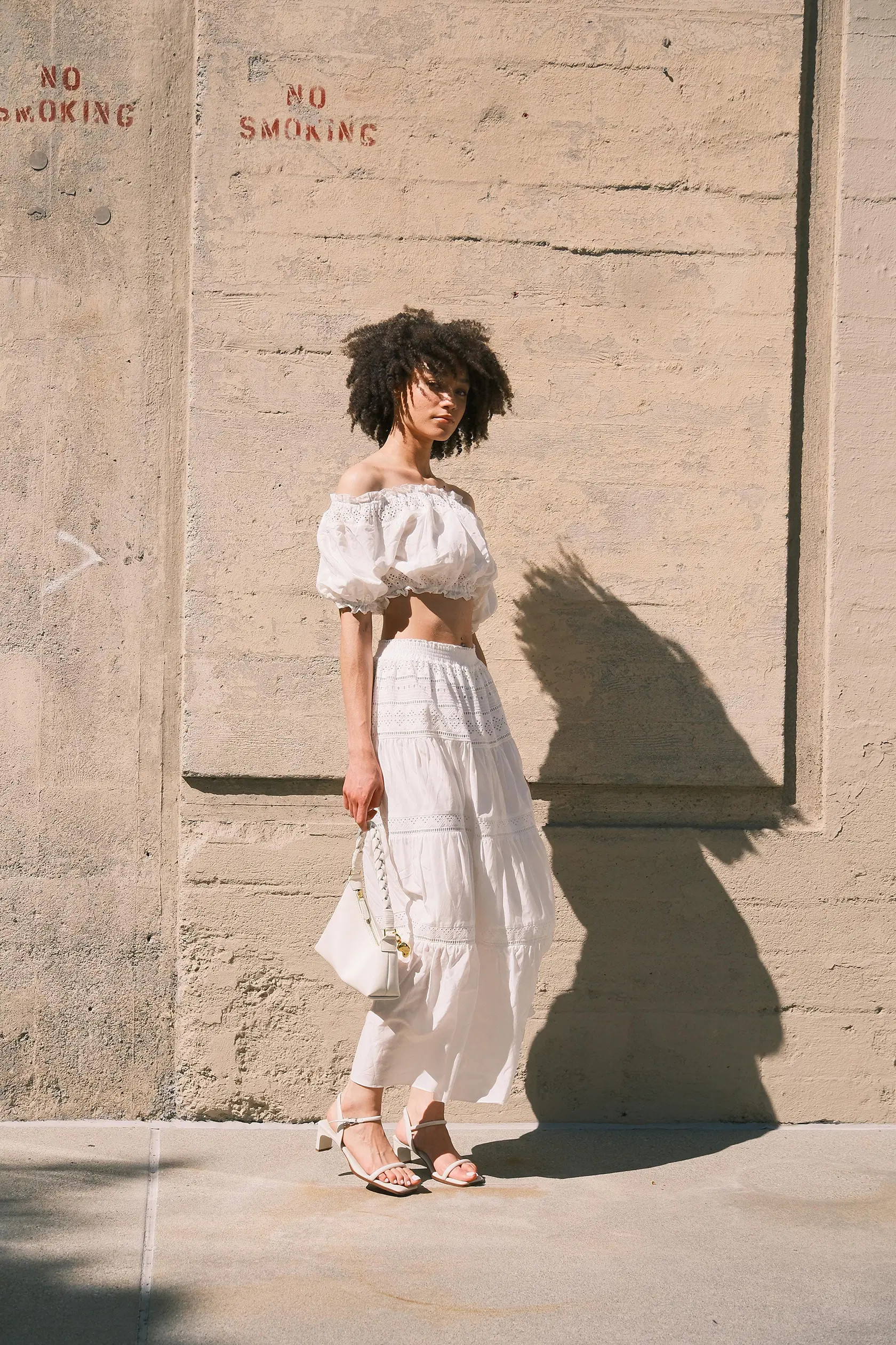 Luise Maxi Skirt in Silk Cotton | Fabrique
