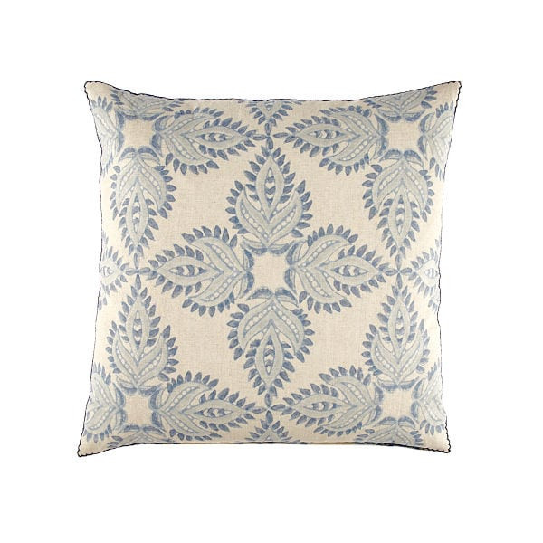 Verdin Lapis Euro By John Robshaw | Bedside Manor 