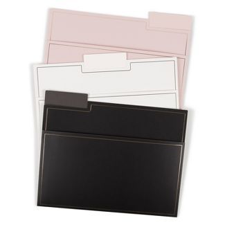 U Brands 6ct File Folders Letter Size - Classic Foil | Target