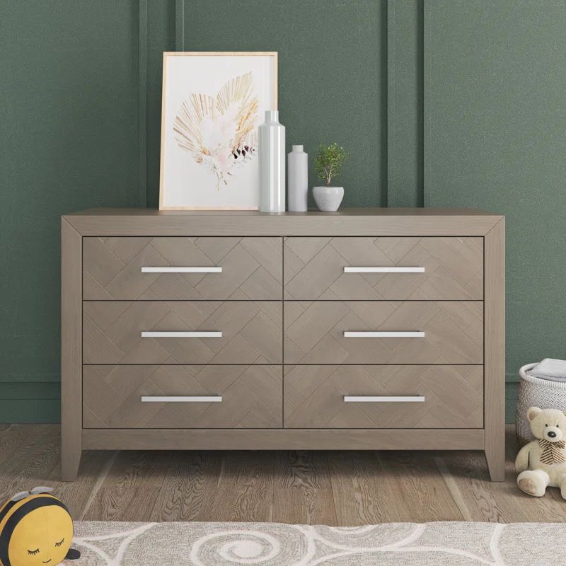 Kieran 6 Drawer Double Dresser | Wayfair North America